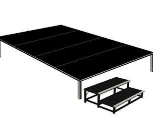 2x4 stage rental jhb